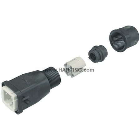 Harting Han 3A with Harax / Male, PK 10 09200030440